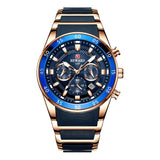 Dourado e Azul