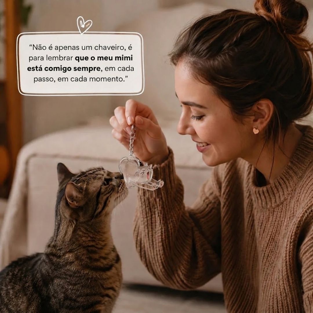 Lembrança de gato personalizada