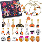 Halloween Berloques - 20 Berloques - 2 Pulseira e 1 Colar