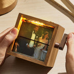 Porta-Retrato Flipbook Personalizado com Luz