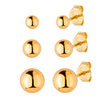 Trio Dourado de Bolinhas