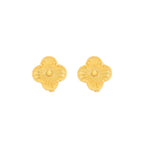 Brinco Dourado de Flor