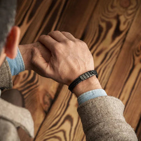 Bracelete Masculino Personalizável - Especial Dia dos Pais 50% OFF