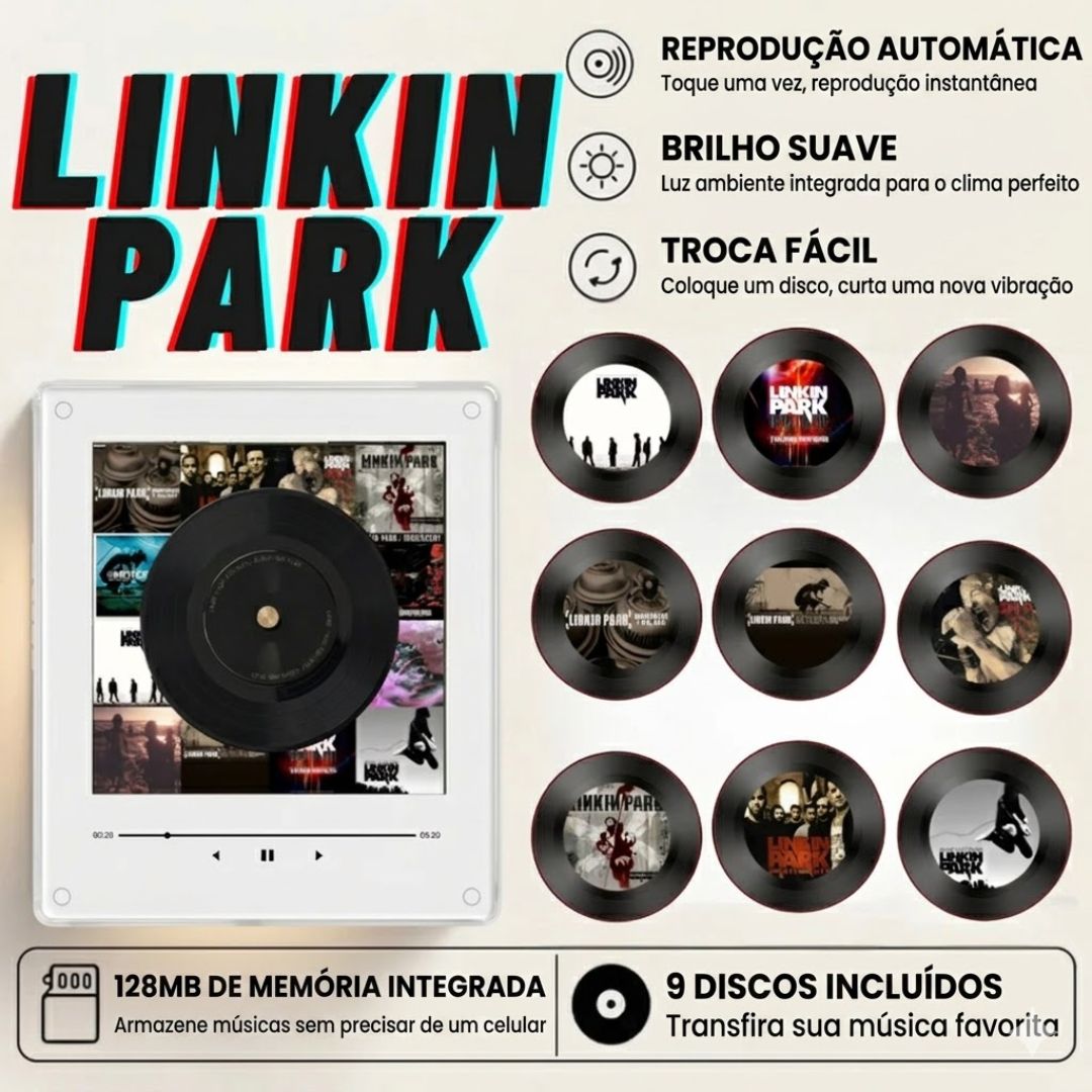 Floraza Vinil – Player de Música